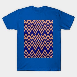 Blue Pines Vintage Pattern T-Shirt